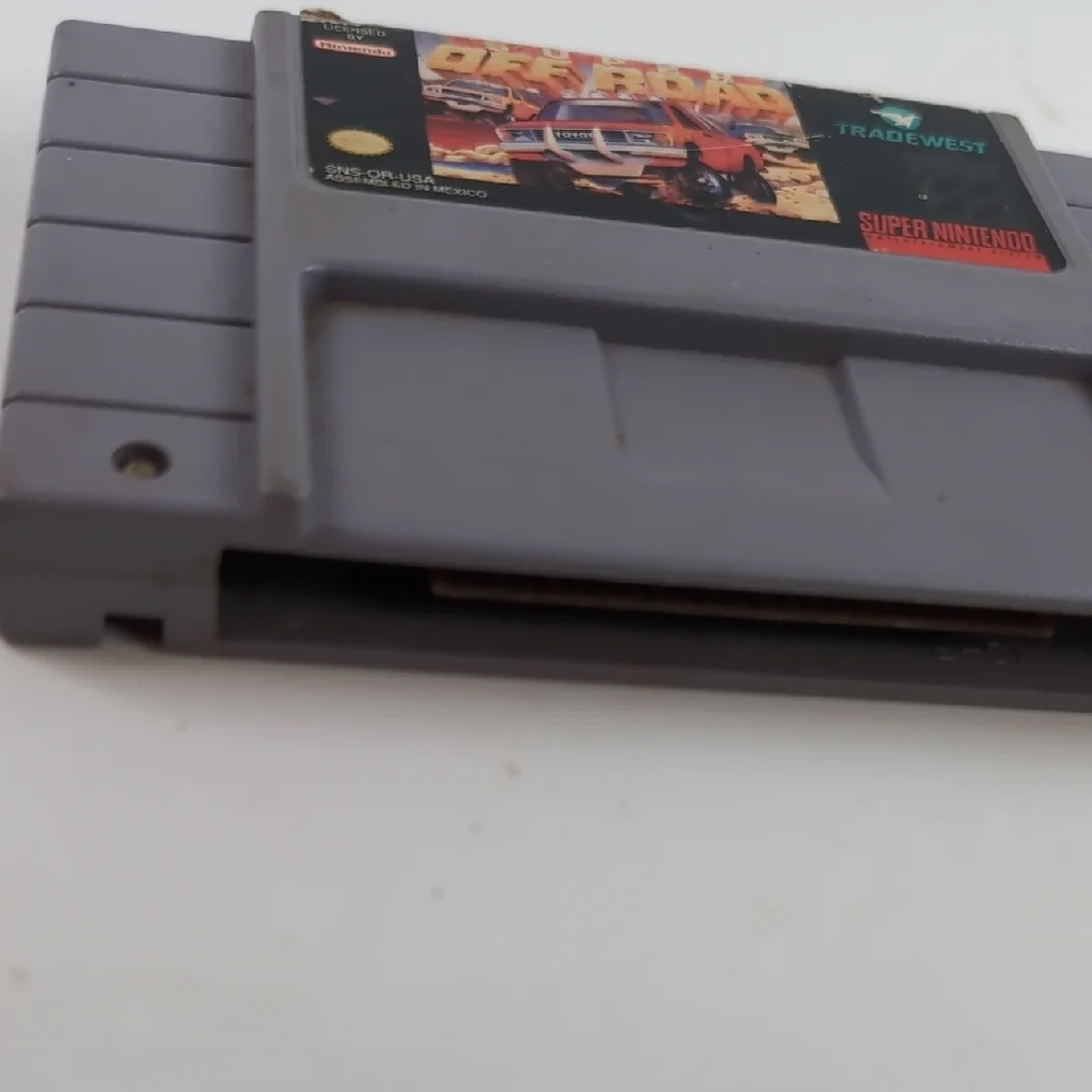 Super Off Road Game Cartridge for Super Nintendo - Gray by